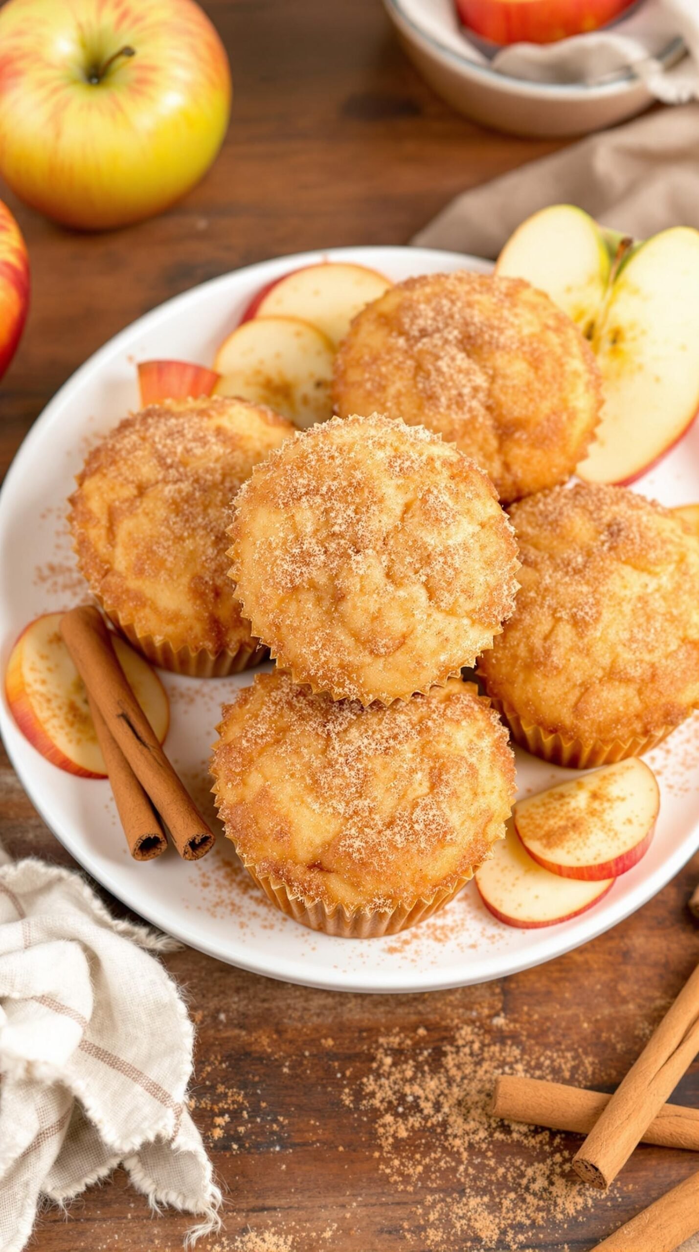 Apple Cider Donut Muffins Recipe
