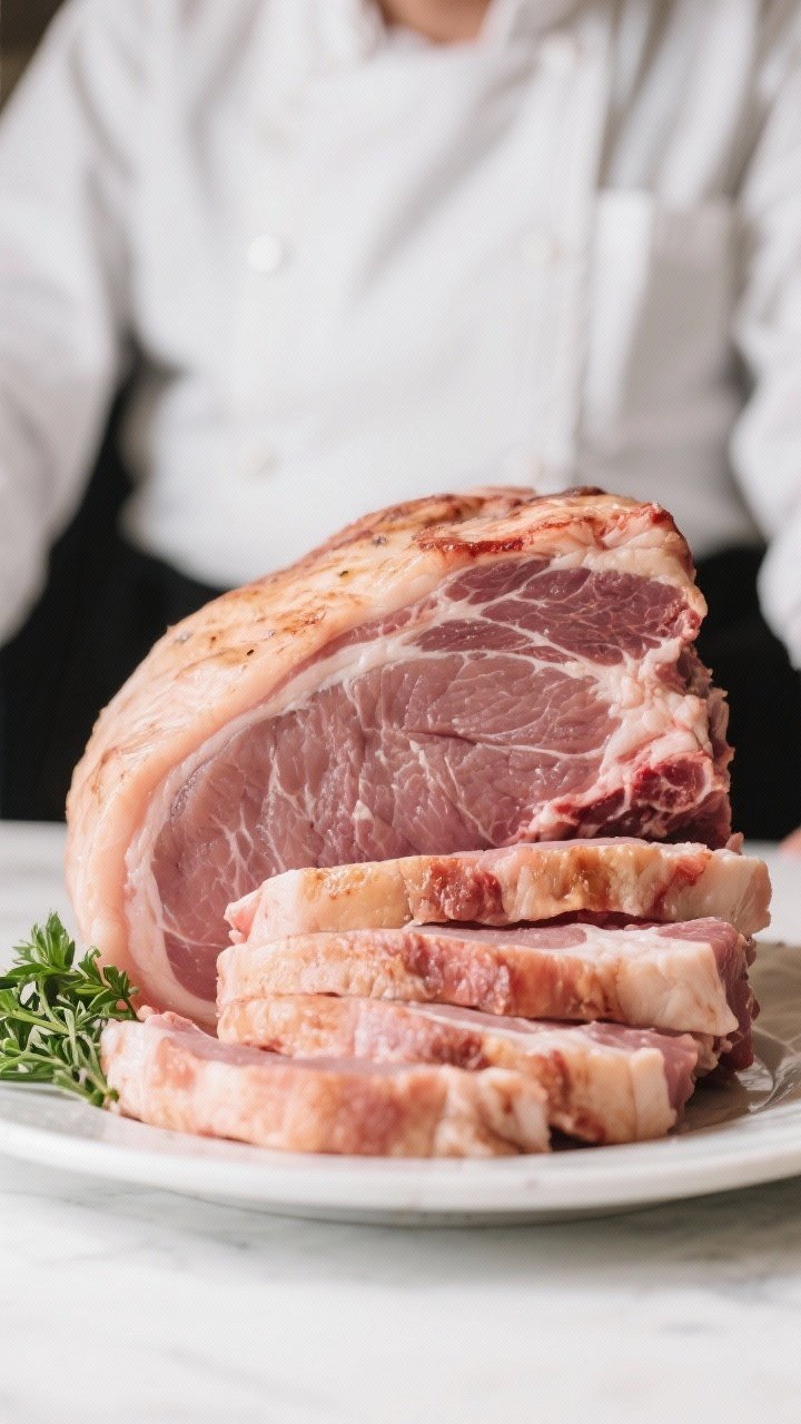 5 lb pork shoulder or loin cut into