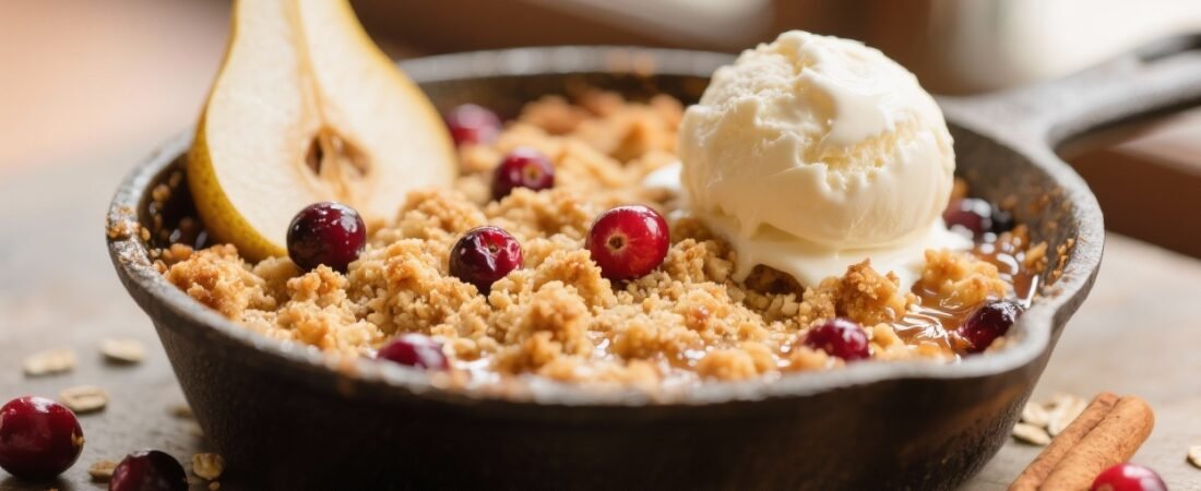 Cranberry Pear Crisp Recipes That Make Cozy Nights Feel Fancy