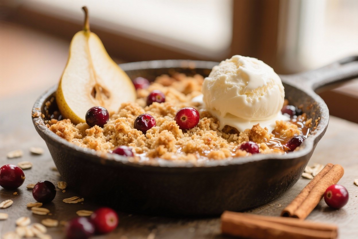 Cranberry Pear Crisp Recipes That Make Cozy Nights Feel Fancy