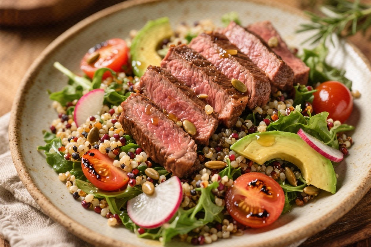 Quinoa Steak Salad Recipes That’ll Make Weeknights Feel Gourmet
