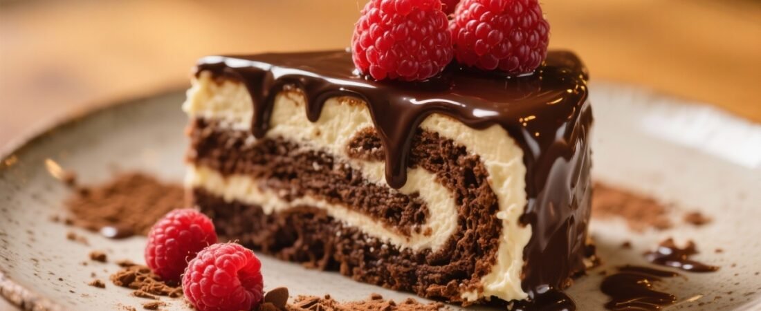 Raspberries N Cream Chocolate Cake That’ll Make Any Night Feel Like a Celebration