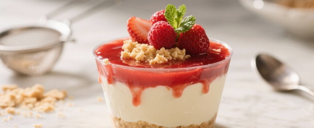 Strawberry Cheesecake Pudding Cups You’ll Crave Long After the Spoon’s Gone