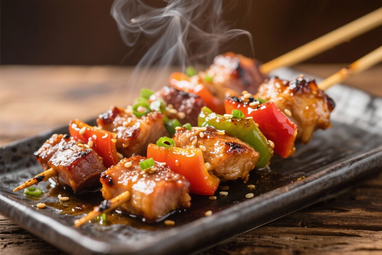 Sweet and Sour Pork Skewers That’ll Make Your Grill the Life of the Party