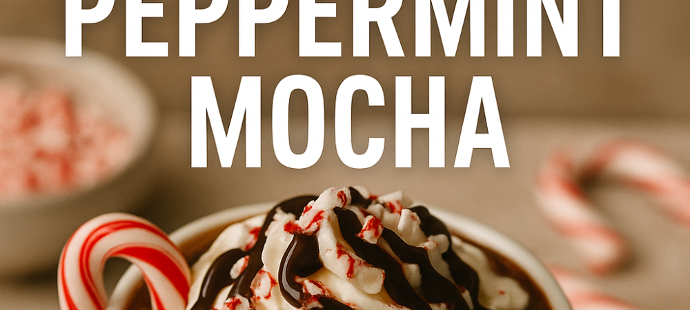 ☕✨ Peppermint Mocha Cream Coffee — A Festive Favorite You Can Make at Home