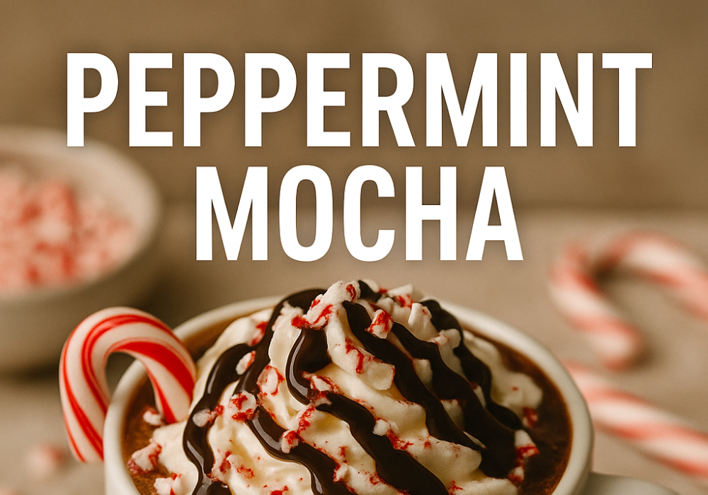 ☕✨ Peppermint Mocha Cream Coffee — A Festive Favorite You Can Make at Home