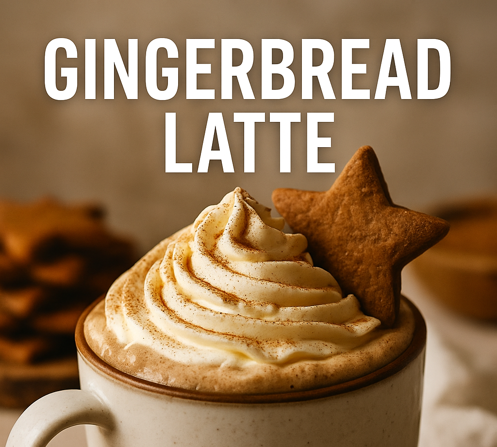 ☕❄️ Gingerbread Latte Recipe — A Cozy Winter Coffee You’ll Crave All Season