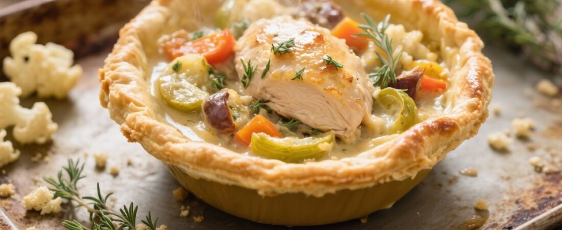 Keto Chicken Pot Pie (cauliflower Crust) That’ll Make You Forget the Original