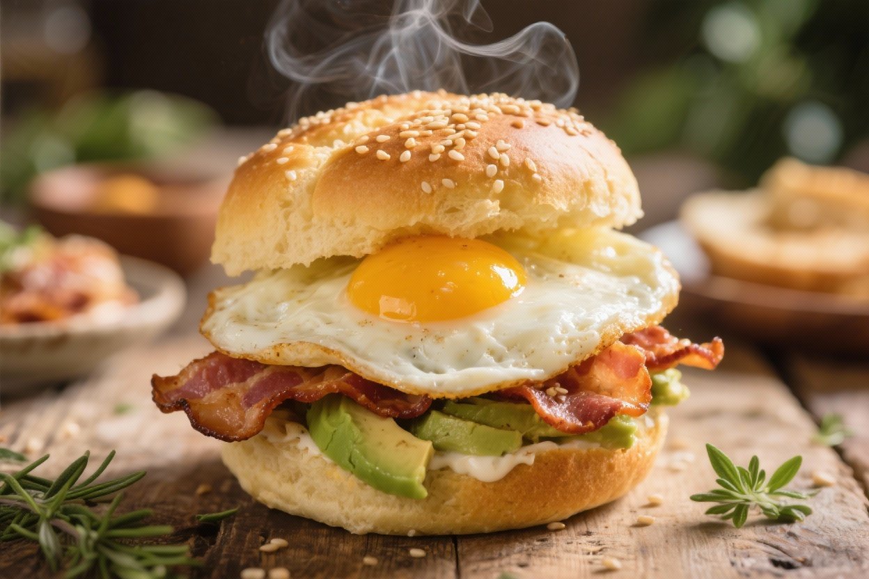 Keto Cloud Bread Breakfast Sandwiches You’ll Crave Every Morning