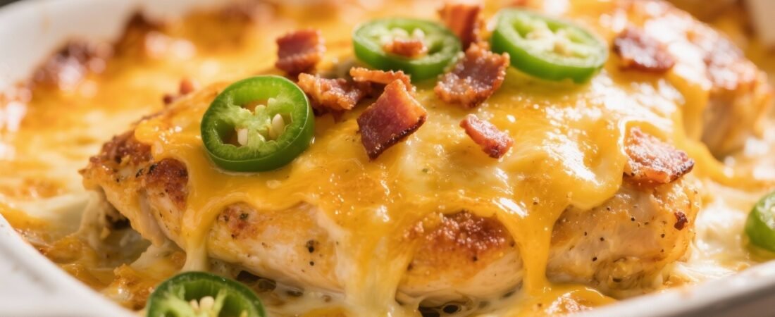 Keto Jalapeño Popper Chicken Bake You’ll Crave All Week