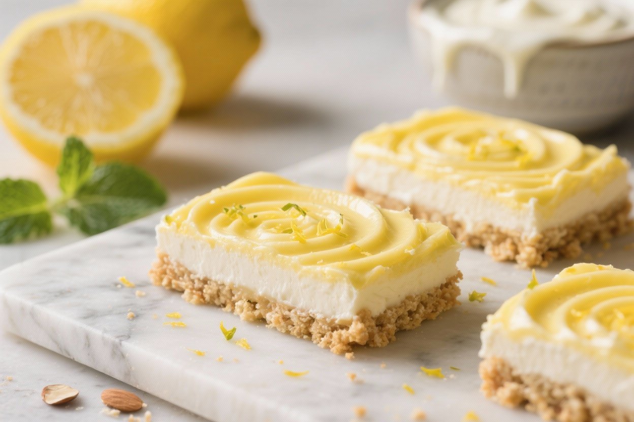 Keto Lemon Cream Bars You’ll Crave Long After the Last Crumb
