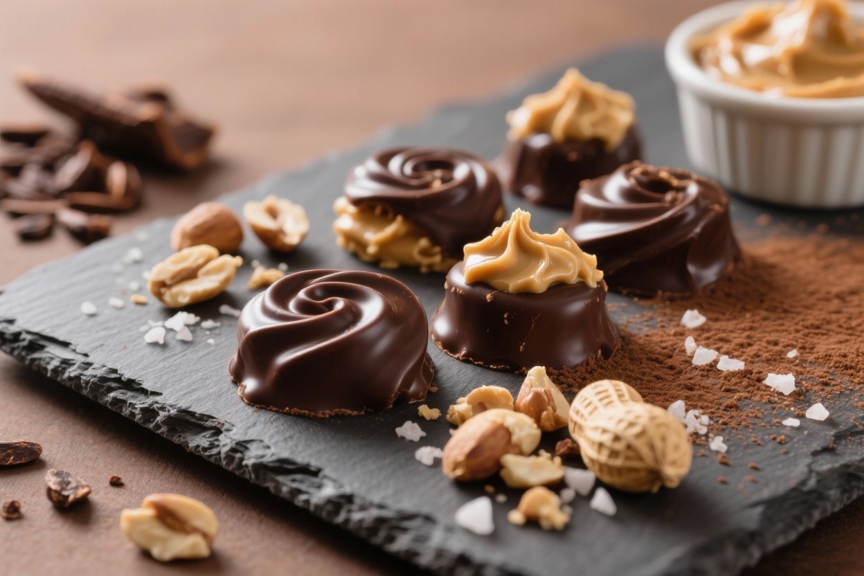 Keto Peanut Butter Chocolate Fat Bombs You’ll Crave Every Single Night