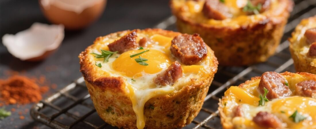 Keto Sausage & Cheese Egg Muffins You’ll Meal Prep on Repeat
