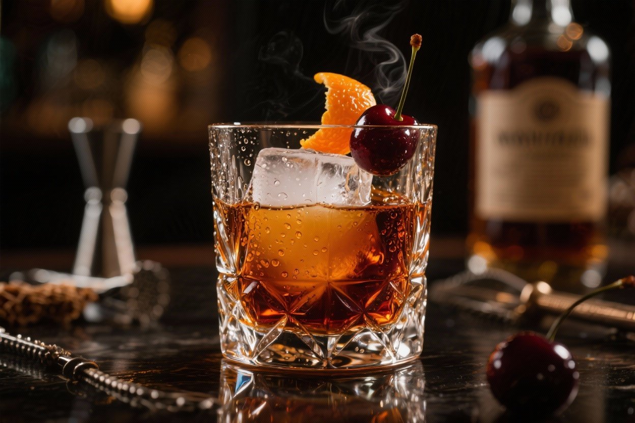 Midnight Manhattan Cocktails That Turn Any Night Into Golden Hour