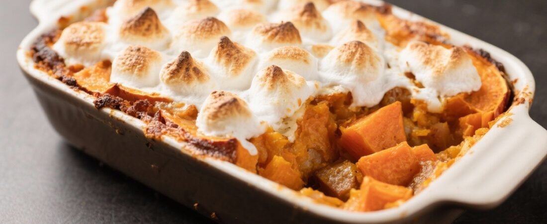 Sweet Potato Casserole With Marshmallow Topping – Cozy, Crowd-Pleasing Comfort