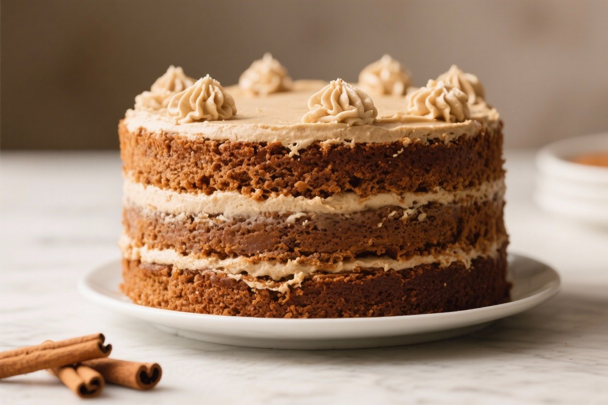 Classic Gingerbread Layer Cake – Cozy, Spiced, and Perfect for Celebrations