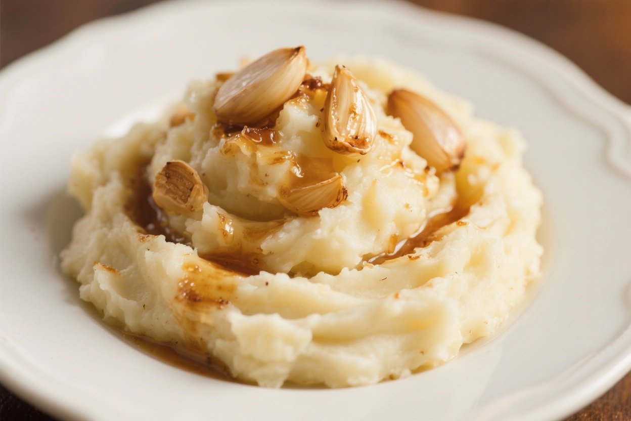 Brown Butter Garlic Mashed Potatoes – Rich, Savory, and Comforting
