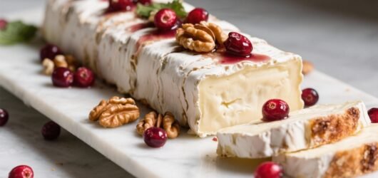 Cranberry Walnut Goat Cheese Log – A Festive, No-Fuss Appetizer