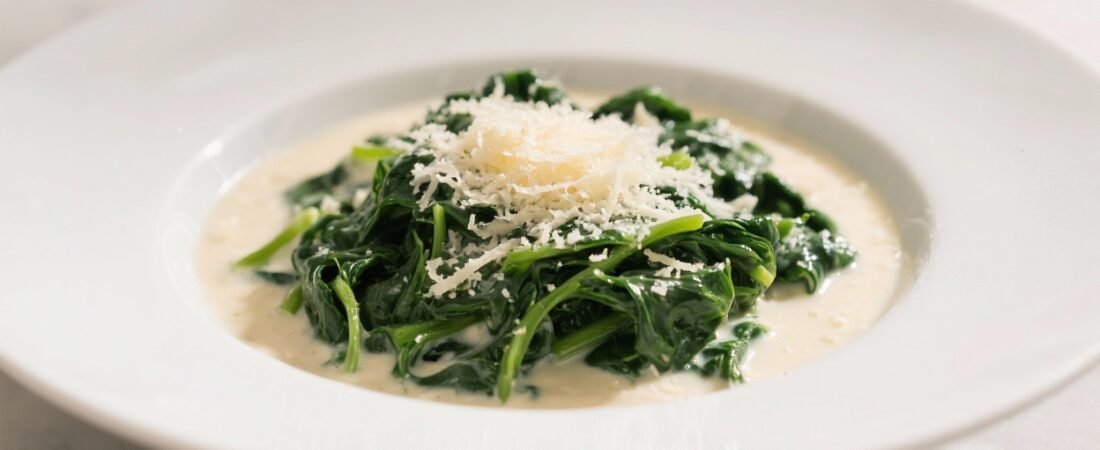 Parmesan Creamed Spinach – Rich, Cozy, and Weeknight Friendly