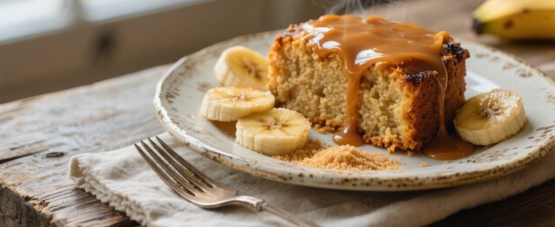Burnt Sugar Banana Cake With Caramelized Flavor and Cozy Old-world Charm You’ll Crave