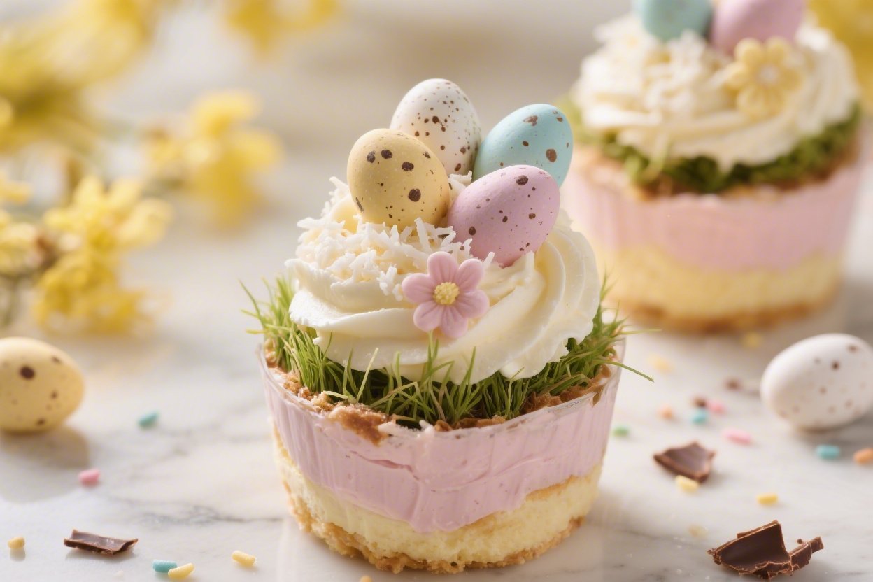 Easter Dessert Cups That Make Every Bunny Hop for Seconds