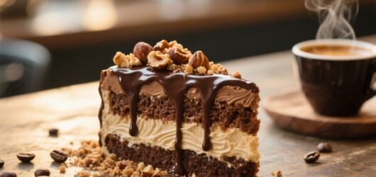 Mocha Hazelnut Espresso Cake With Rich Coffee Layers You’ll Dream About