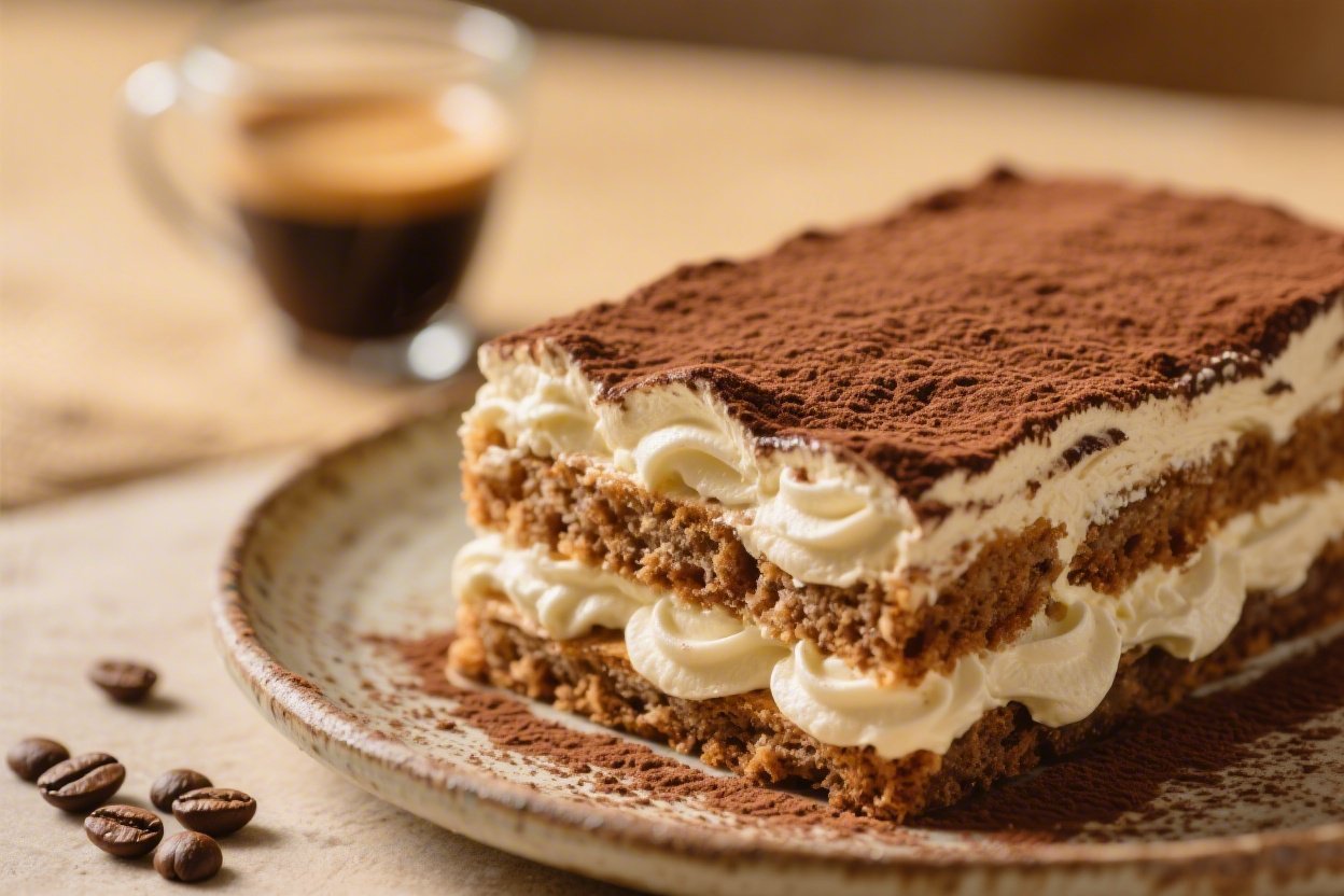 Tiramisu Layer Cake With Espresso-soaked Sponge and Creamy Mascarpone Filling You’ll Crave
