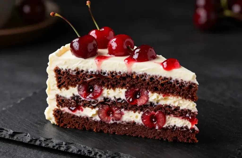 Black Forest Cake Done Right: Layers of Chocolate, Cream, and Cherries Unleashed