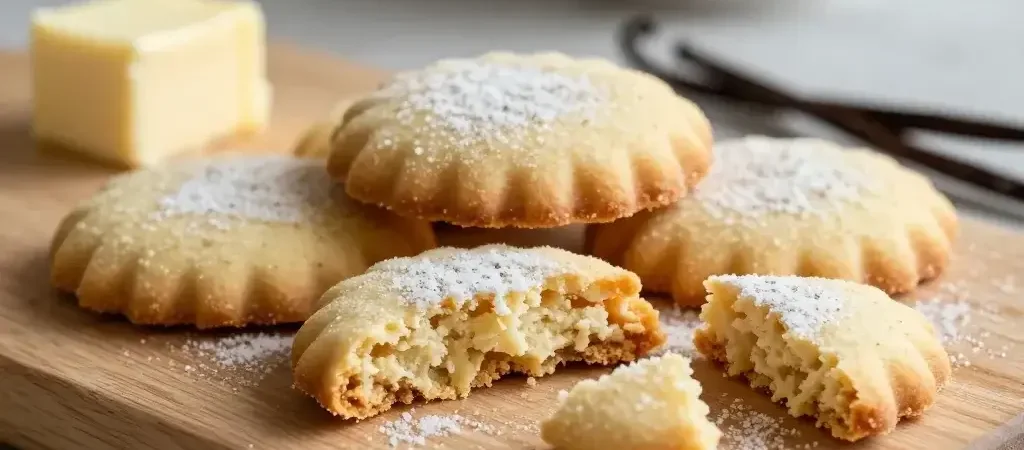 Simple Shortbread Cookies with a Melt-in-Your-Mouth Texture That Wow