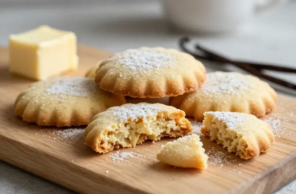 Simple Shortbread Cookies with a Melt-in-Your-Mouth Texture That Wow