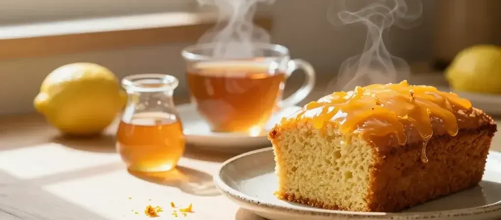 Orange Honey Tea Cake with a Bright Citrus Glaze: Sunshine in a Slice