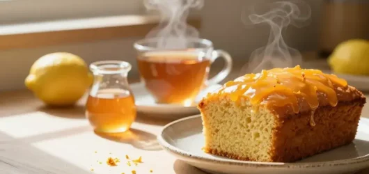 Orange Honey Tea Cake with a Bright Citrus Glaze: Sunshine in a Slice