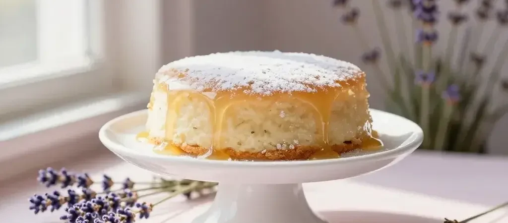 Lavender Honey Chamomile Tea Cake with a Soft Floral Finish: Bloom-Worthy Bite